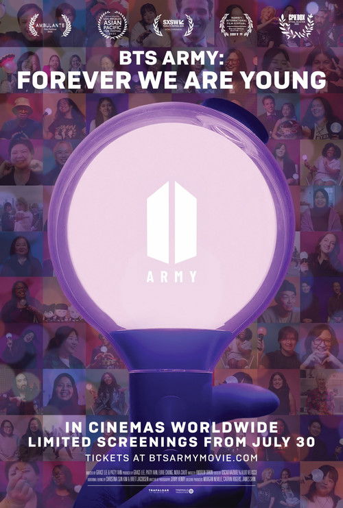 Movie poster for BTS Army: Forever We Are Young (2025)