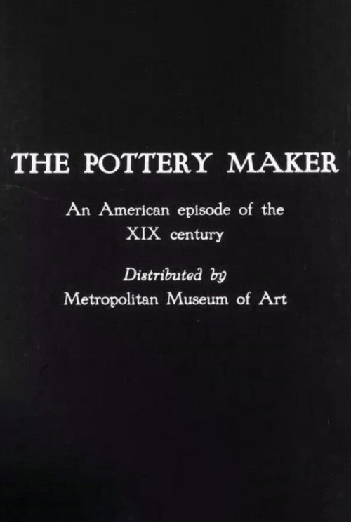 Movie poster for The Pottery Maker (1925)