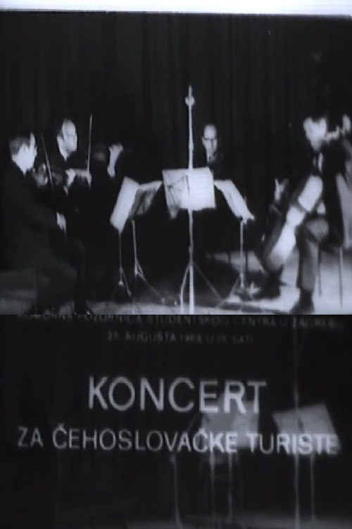 Movie poster for A Concerto for Czechoslovak Tourists (1969)