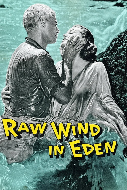 Movie poster for Raw Wind in Eden (1958)