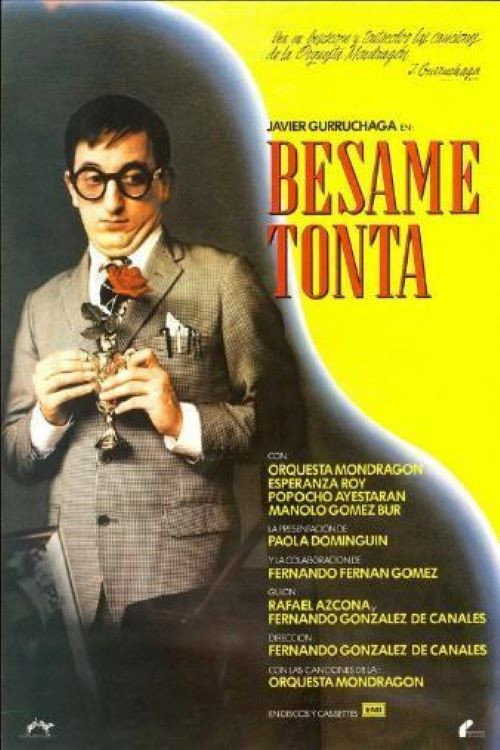 Movie poster for Bésame, tonta (1982)