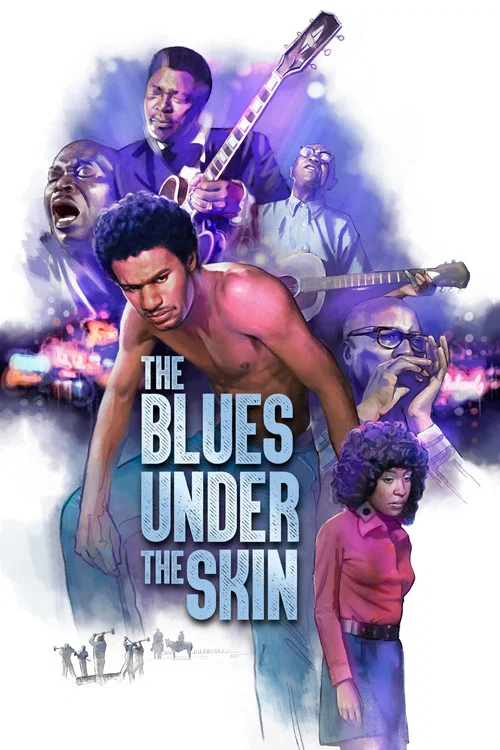 Movie poster for The Blues Under the Skin (1973)