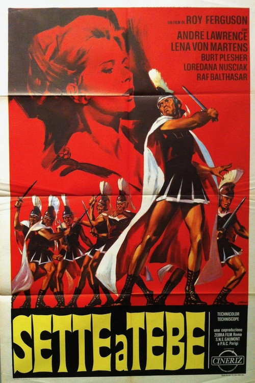 Movie poster for Seven from Thebes (1964)