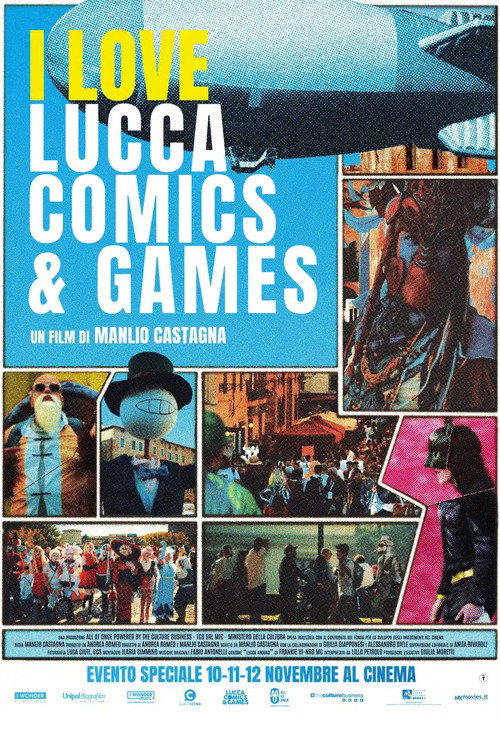 Movie poster for I Love Lucca Comics & Games (2025)