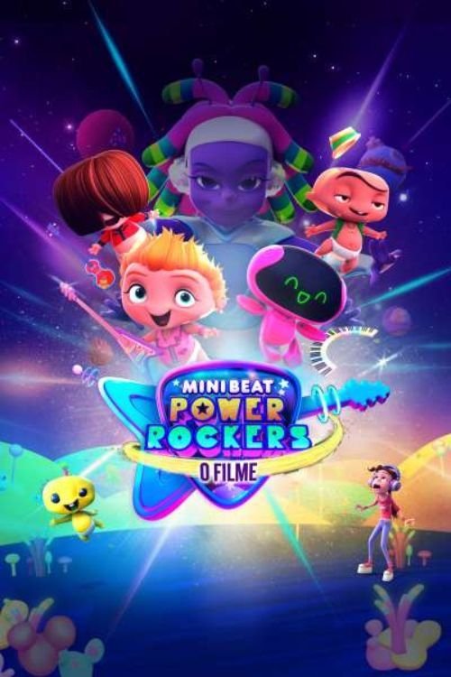 Movie poster for Mini Beat Power Rockers: The Movie (2022)