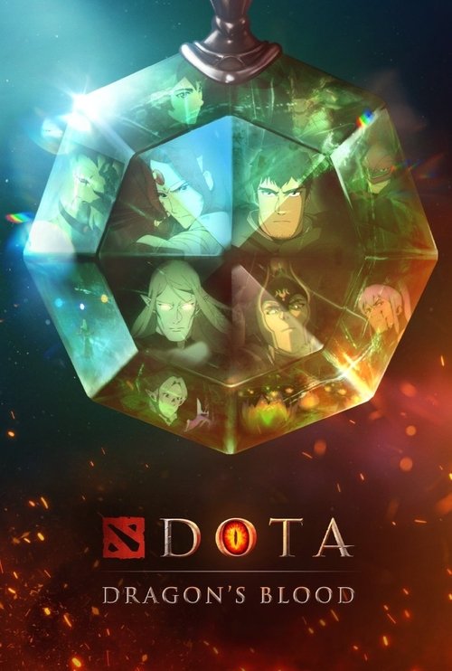 Series poster for DOTA: Dragon's Blood (2021)