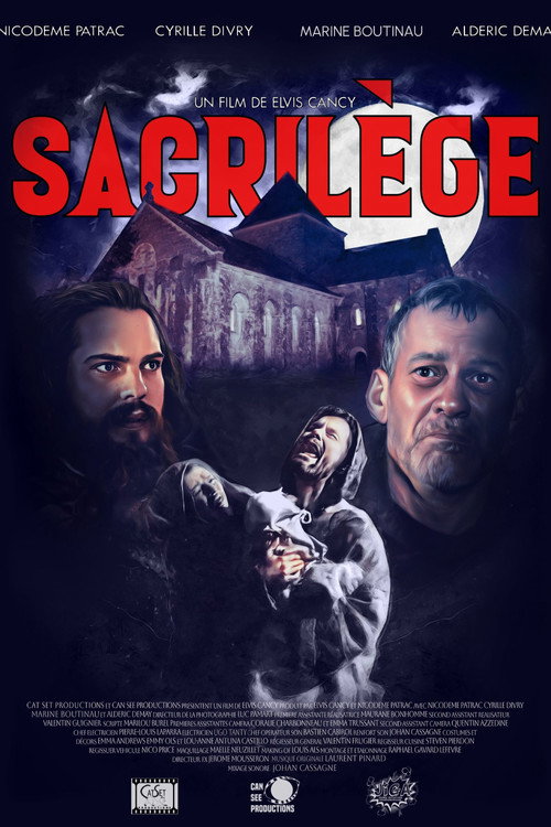Movie poster for Sacrilège A l'ombre des planètes qui tombent (2024)