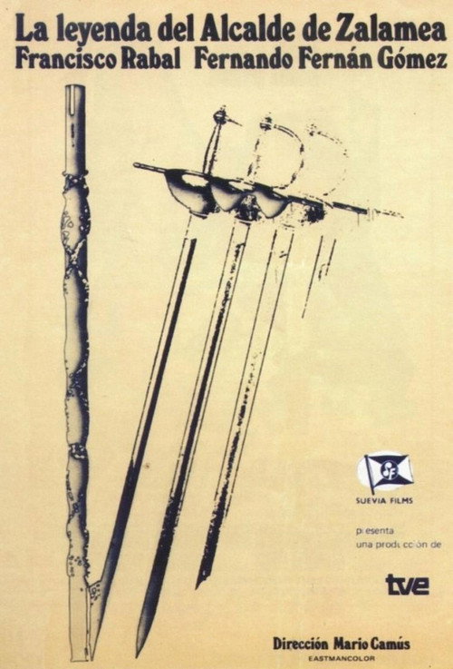 Movie poster for La leyenda del alcalde de Zalamea (1973)