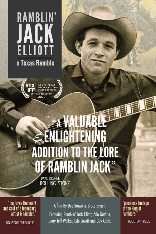 Movie poster for Ramblin' Jack Elliott: A Texas Ramble (2020)