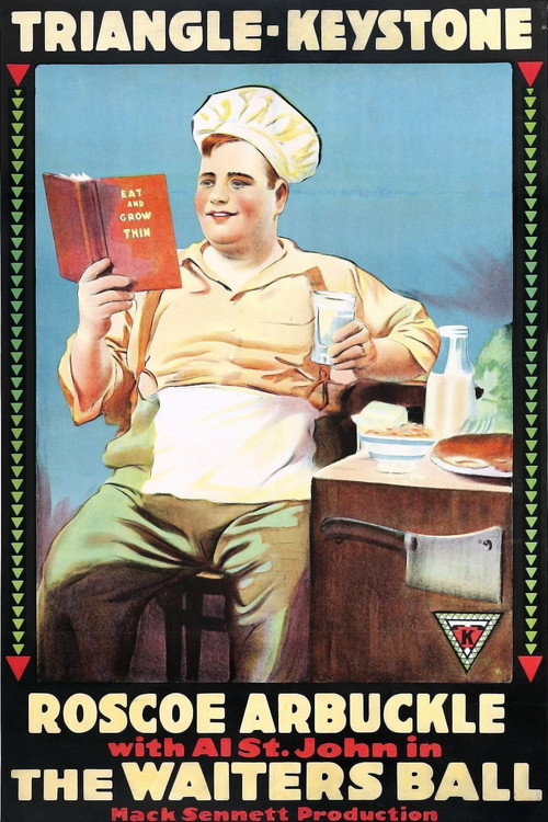 Movie poster for The Waiters' Ball (1916)