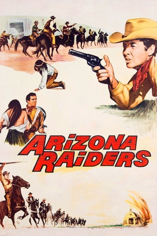 Movie poster for Arizona Raiders (1965)