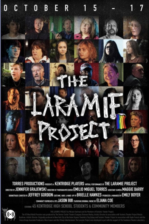 Movie poster for The Laramie Project (2020)