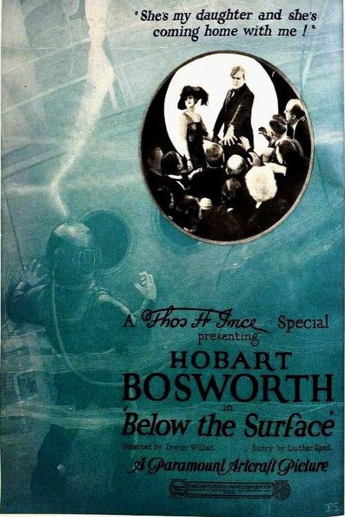 Movie poster for Below the Surface (1920)