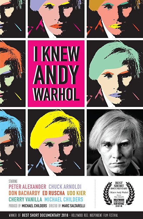 Movie poster for I Knew Andy Warhol (2018)