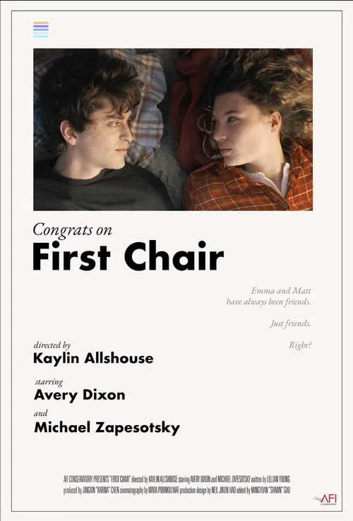 Movie poster for Congrats on First Chair