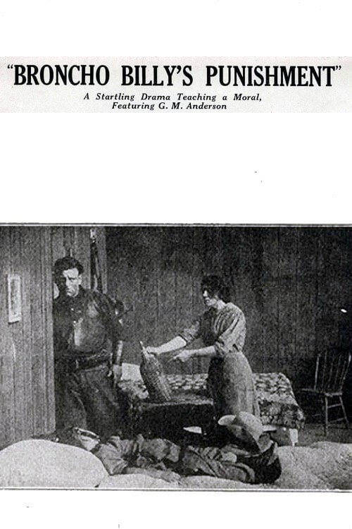 Movie poster for Broncho Billy's Punishment (1914)