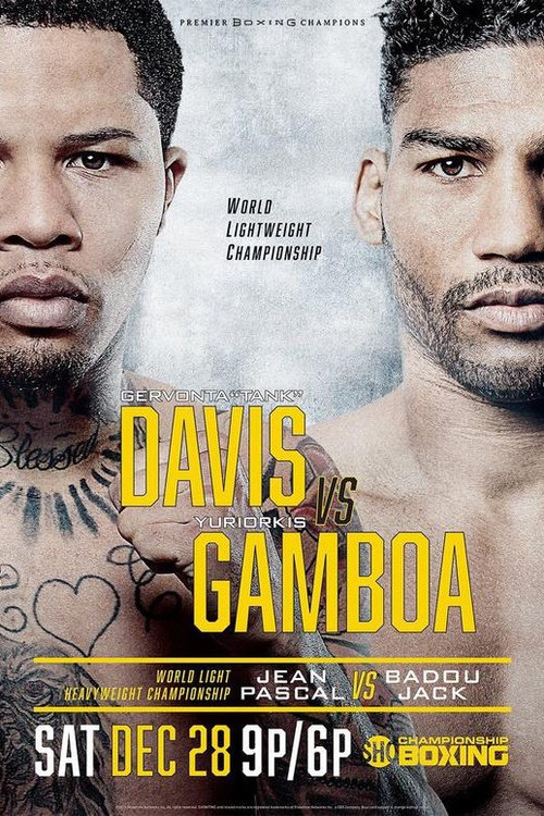 Movie poster for Gervonta Davis vs. Yuriorkis Gamboa (2019)