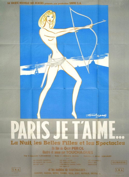 Movie poster for Paris je t'aime... (1962)