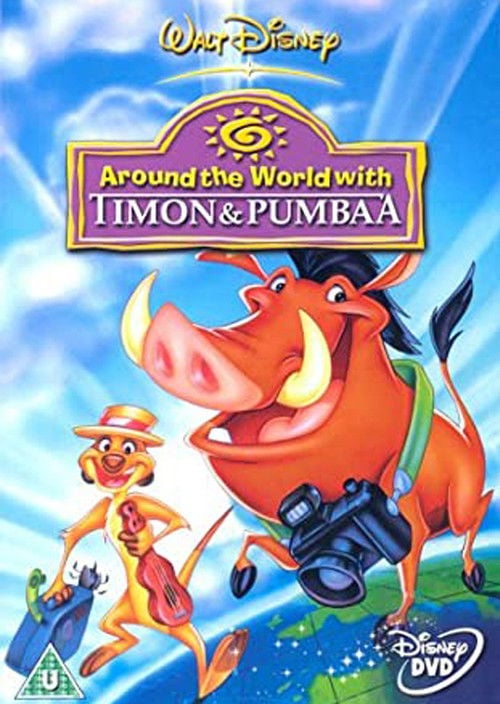 Movie poster for Around the World With Timon & Pumbaa (1996)