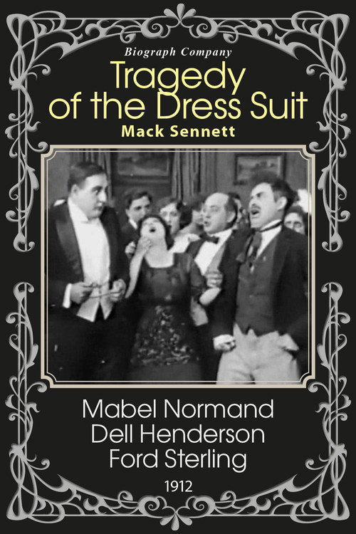 Movie poster for The Tragedy of a Dress Suit (1912)