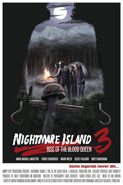 Movie poster for Nightmare Island 3: Rise of the Blood Queen (2012)