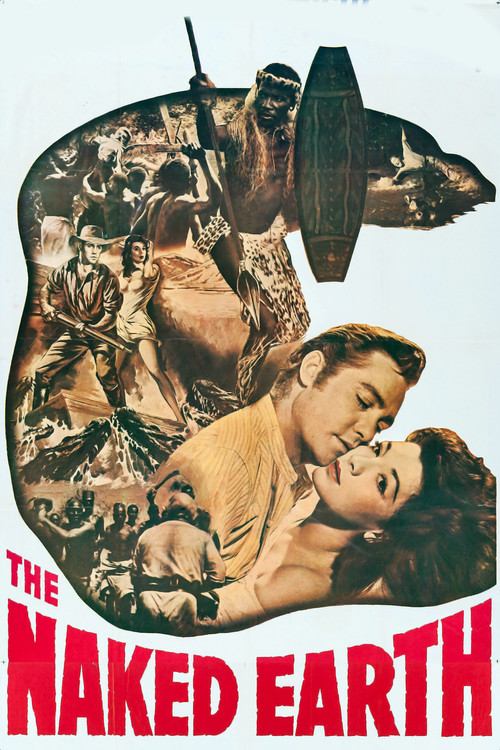 Movie poster for The Naked Earth (1958)