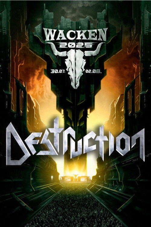 Movie poster for Destruction Live at Wacken Open Air (2025)