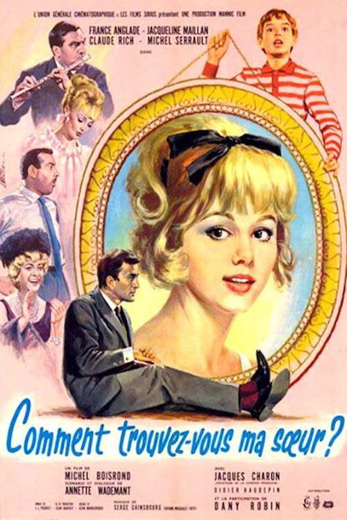 Movie poster for How Do You Like My Sister? (1964)