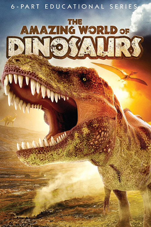 Series poster for The Amazing World of Dinosaurs (2012)