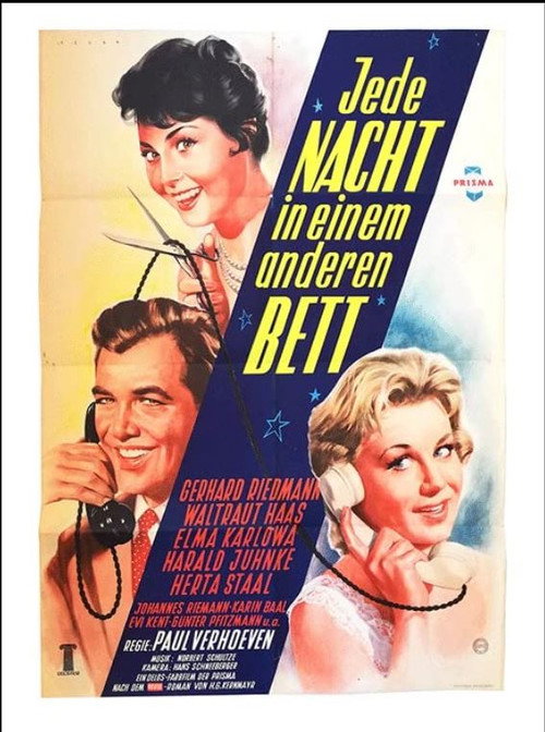 Movie poster for Jede Nacht in einem anderen Bett (1957)