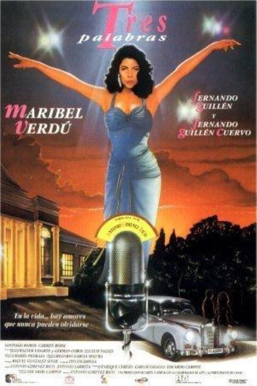Movie poster for Tres palabras (1993)
