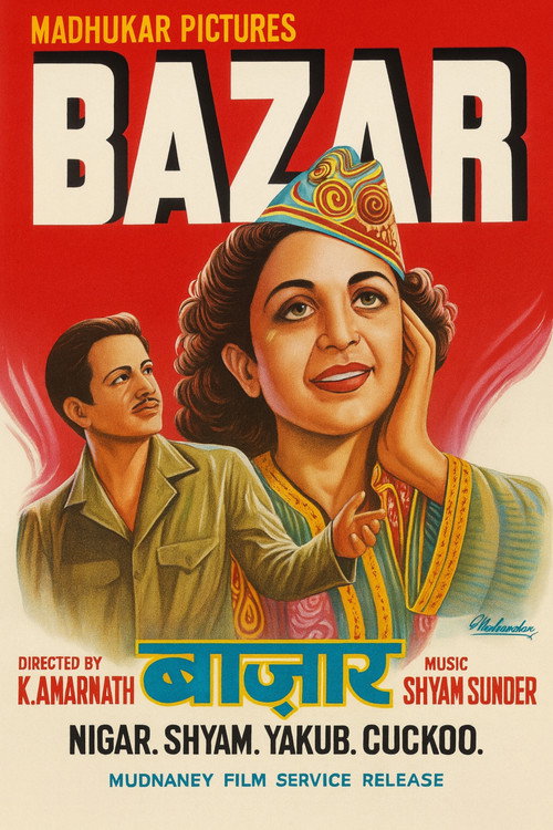 Movie poster for Bazar (1949)