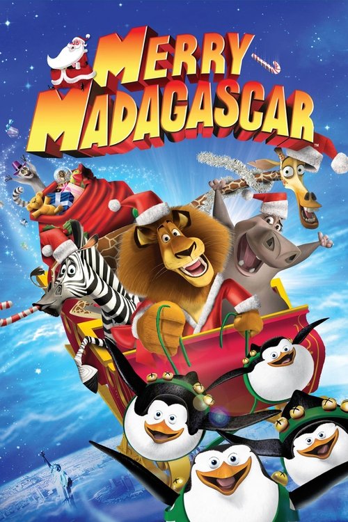 Movie poster for Merry Madagascar (2009)