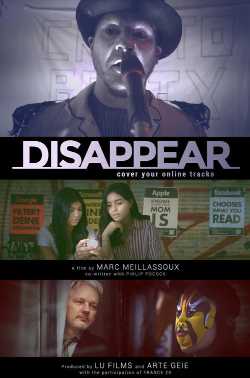 Movie poster for Disappear: Cover Your Online Tracks (2021)