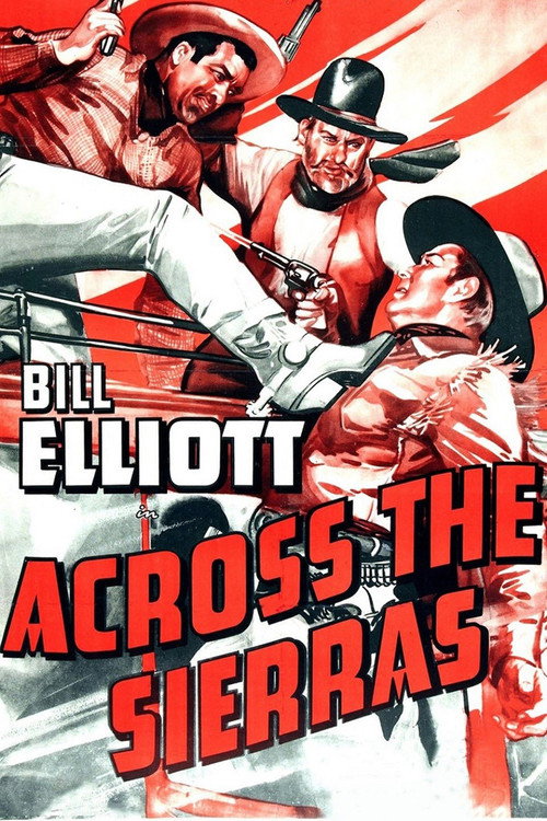 Movie poster for Across the Sierras (1941)