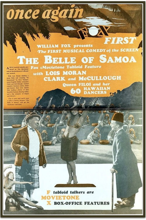 Movie poster for The Belle of Samoa (1929)