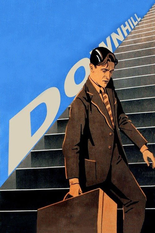 Movie poster for Downhill (1927)