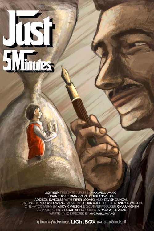 Movie poster for Just 5 Minutes (2025)