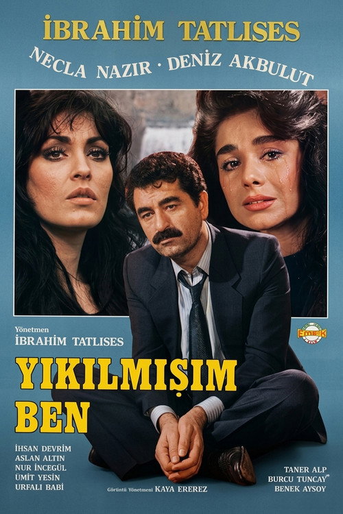 Movie poster for Yıkılmışım Ben (1986)