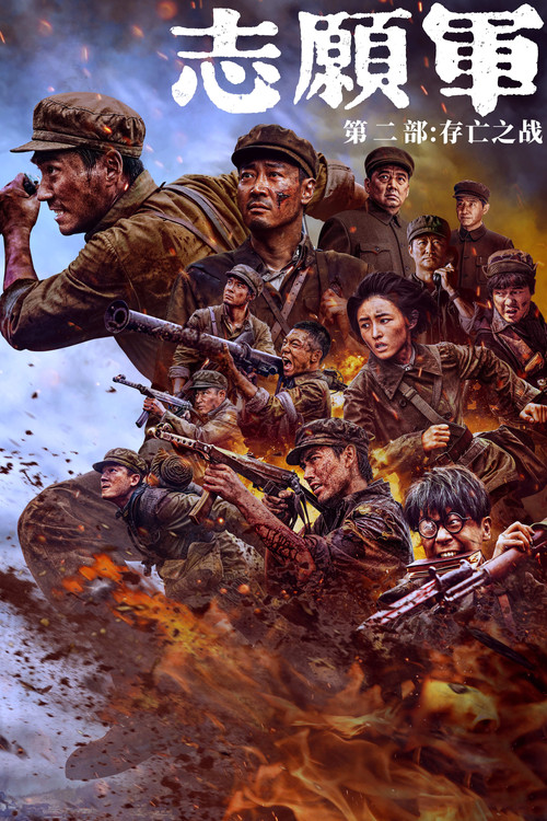 Movie poster for The Volunteers: The Battle of Life and Death (2024)