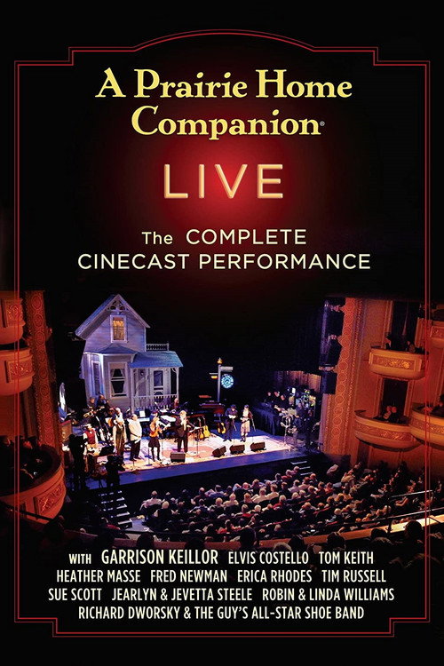 Movie poster for A Prairie Home Companion Live in HD! (2010)