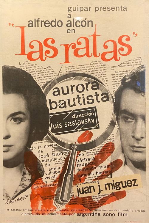 Movie poster for The Rats (1963)