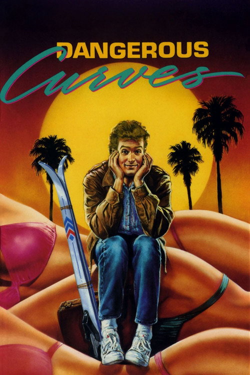 Movie poster for Dangerous Curves (1988)