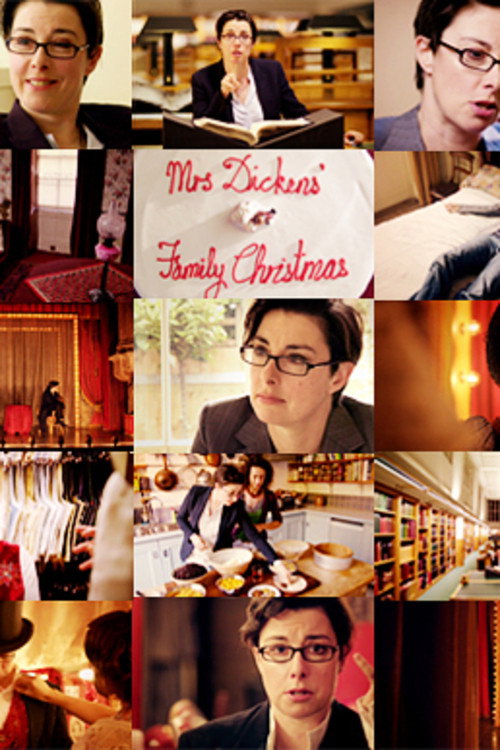 Movie poster for Mrs Dickens' Family Christmas (2011)