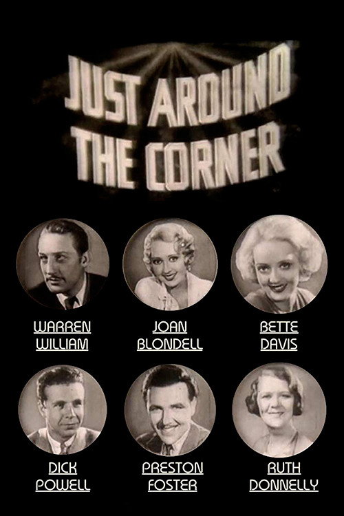 Movie poster for Just Around the Corner (1933)