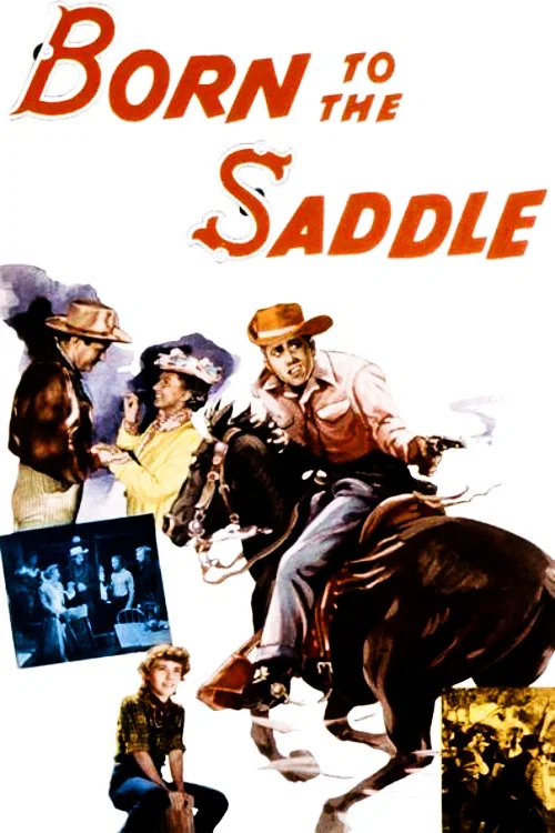Movie poster for Born to the Saddle (1953)