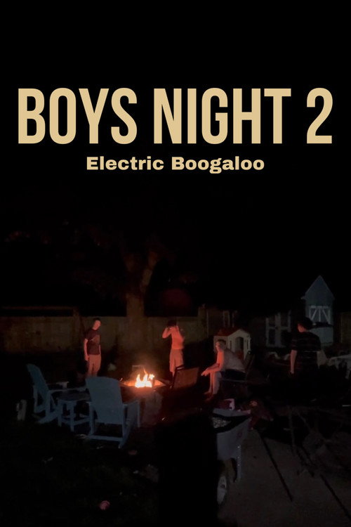 Movie poster for Boys Night II: Electric Boogaloo (2022)