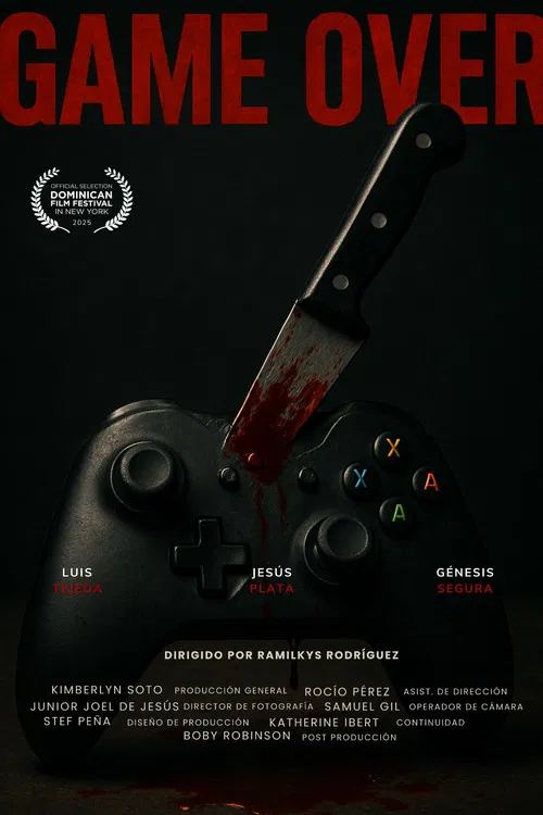 Movie poster for GAME OVER (2024)