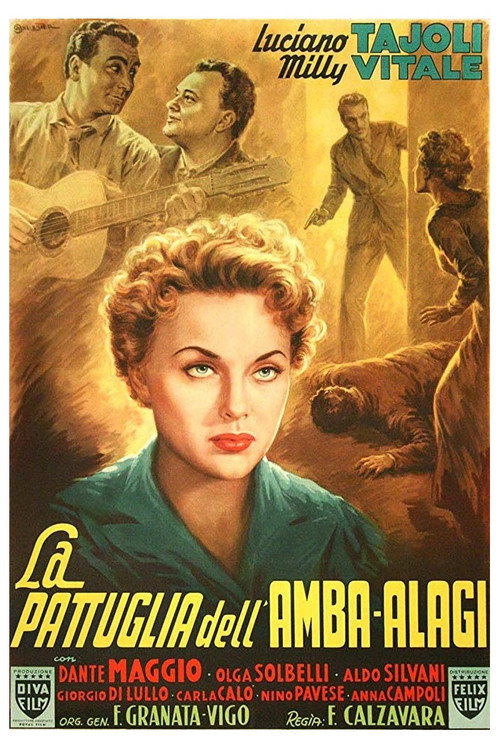 Movie poster for La pattuglia dell'Amba Alagi (1953)