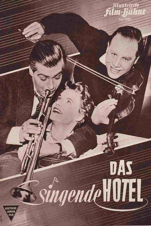 Movie poster for Das singende Hotel (1953)
